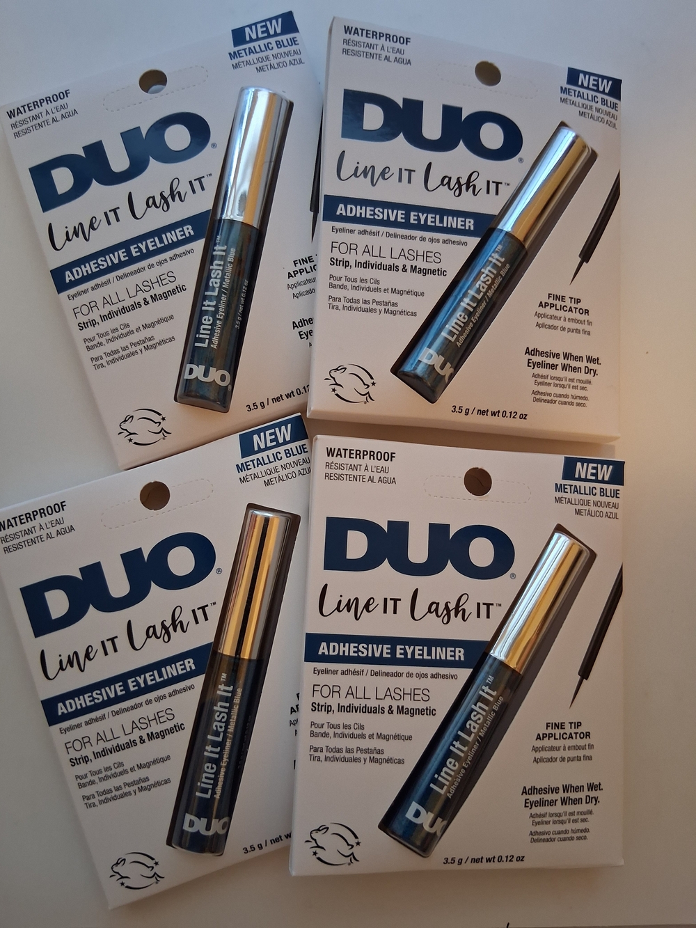 DUO Line It Lash It Adhesive BUNDLE Eyeliner — Metallic Blue
